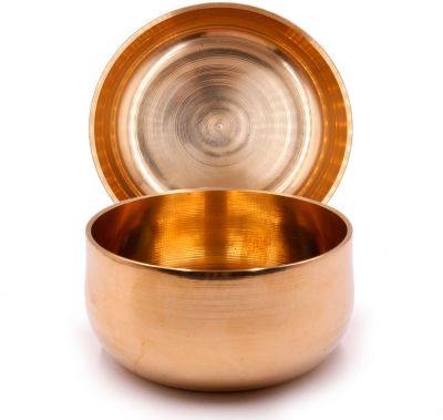 Чаша поющая (литая) 4 металла, d-11 см, 400-600 гр