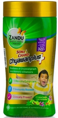 Чаванпраш Сона Чанди Занду (Chyawanprash Sona Chandi ), Zandu, 450 г