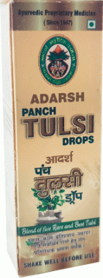 Панч Тулси Дропс (Panch Tulsi Drops) Adarsh, 30 мл