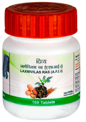 Лакшмивилас Рас (Laxmivilas Ras), Divya/Patanjali, 160 таб  