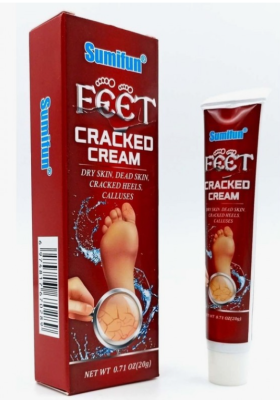 Фит Крекед (Feet Сracked cream Sumifun) заживляющий крем от трещин на коже, 20 г