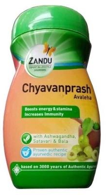 Чаванпраш Авалеха Занду (Chyawanprash Avaleha), Zandu, 450 г 