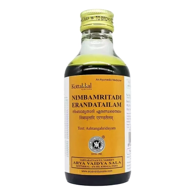 Нимбамритади Эрандатайлам (Nimbamritadi Erandatailam), Kottakkal, 200 мл