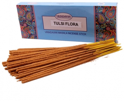 Благовония Тулси Флора МАСАЛА (NS TULSI FLORA Masala), ВРИНДАВАН, 100г
