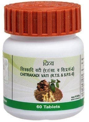 Читракади Вати (Chitrakadi Vati), Divya/Patanjali, 60 таб