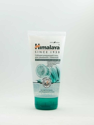 Себорегулирующий гель для умывания с лимоном, Himalaya Herbals, 150мл