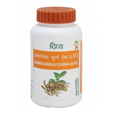 Ашваганда Чурна (Ashwagandha Churna), Divya/Patanjali, 100г