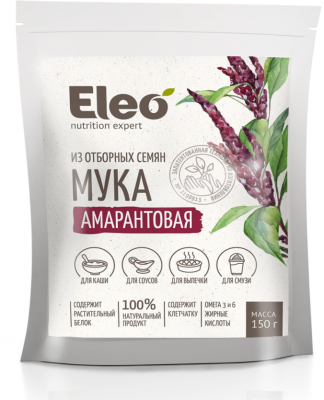 Мука амарантовая Eleo, Специалист, 150 г 