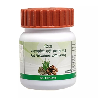 Раджправартини вати (Rajpravartini Vati), Divya/Patanjali , 80/160 таб. 