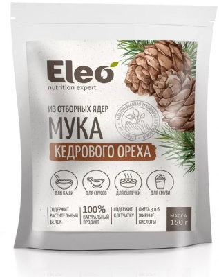 Мука кедрового ореха Eleo, Специалист, 150 г