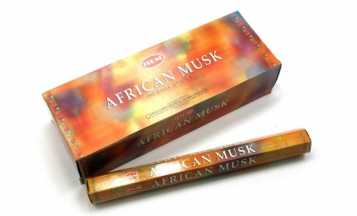 Благовония Африканский мускус (Hexa African Musk) HEM, 20г