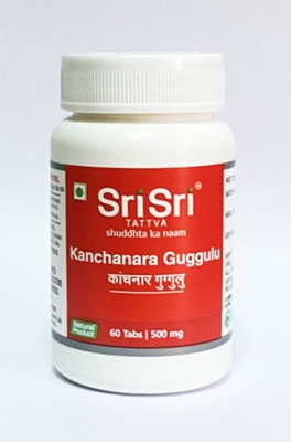 Канчнар гуггул (Kanchanara Guggulu) Sri Sri Tattva, 30/60 таб.