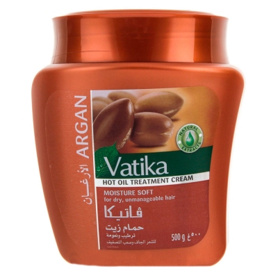 Маска для сухих и непослушных волос Арган, Dabur Vatika, 500г