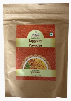 Сахар тростниковый Джаггери (Jaggery Powder), Baps Amrut, 500 г.