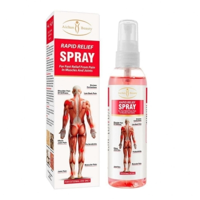 Рапид Релиф быстрый эффект (Rapid Relief Spray Aichun Beauty) обезболивающий спрей для суставов и мышц, 100 мл
