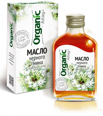 Масло из семян черного тмина, Altay Organic, 100 мл 