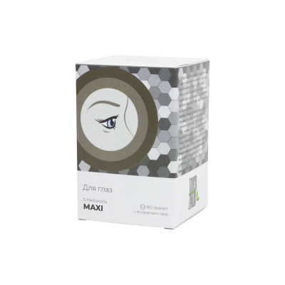 Галлерия меллонелла – МАКСИ, комплекс для глаз, Жива, 60 гранул