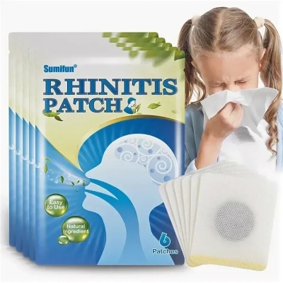 Ринитис (Rhinitis Patch Sumifun) пластырь от ринита и синусита, 6 шт