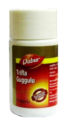 Трифала Гуггул (Trifla Guggulu) Dabur, 40/80 таб.