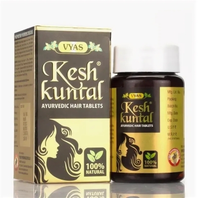 Кешкунтал, для роста волос (Keshkuntal) Vyas, 100 таб.