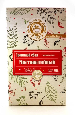 Мастопатийный, травяной сбор, Славные Tравы Алтая, 50 г 