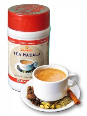 Чай масала, смесь молотых специй для чая (Tea Masala Powder), Chanda, 50г