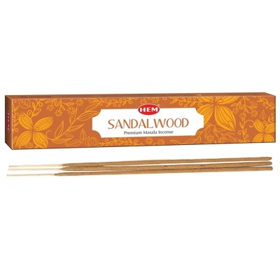 Благовония Сандаловое дерево МАСАЛА (Sandalwood Masala) HEM, 15 г