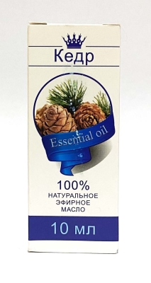 Эфирное масло Кедр (Сибирь намедойл), 10 мл