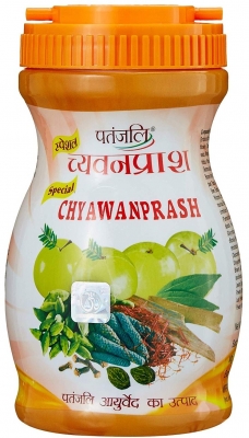 Чаванпраш Патанджали с шафраном (Chyawanprash Patanjali), Patanjali, 500г