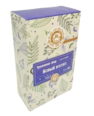 Ясный взгляд, травяной сбор, Славные Tравы Алтая, 50г /130 г