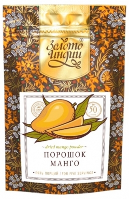 Манго порошок (Spray Dried Mango Powder) Золото Индии 50г