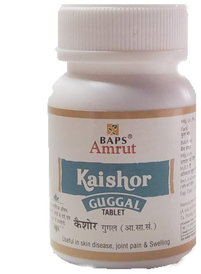 Кайшор Гуггул (Kaishor guggal), Baps Amrut, 120 таб 