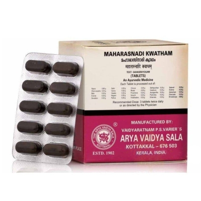 Махараснади Кватхам (Maharasnadi Kwatham), Kottakkal, 10 таб / 100 таб