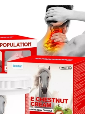 Конский Каштан (Horse Chestnut Cream Sumifun) обезболивающий крем для суставов и мышц, 80 г