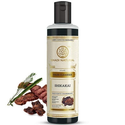 Шампунь питательный Шикакай (Shikakai) Khadi Natural, 210 мл