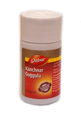 Канчнар Гуггул (Kanchnar Guggulu) Dabur, 40 таб