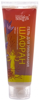 Гель для умывания Шафран, Aasha Herbals, 100мл 