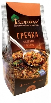 Гречка с белыми грибами, Здороведа, 250г