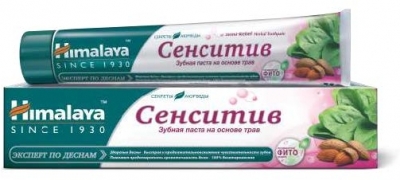 Зубная паста Сенситив для чувствительных зубов (Sensi-Relief) Himalaya, (75 мл) 100 гр.