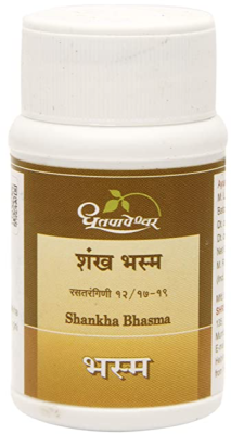 Шанкха Бхасма (Shankha Bhasma), Dhootapapeshwar, 10 г   